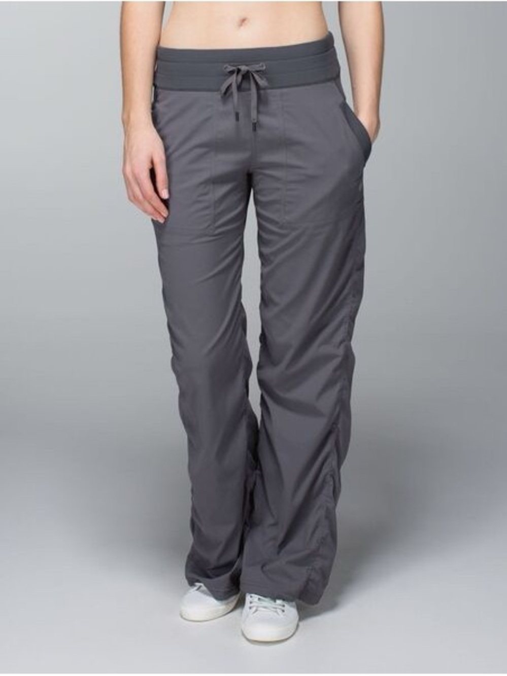 Lululemon Dance Studio Pant Grey Straight Leg Size 2